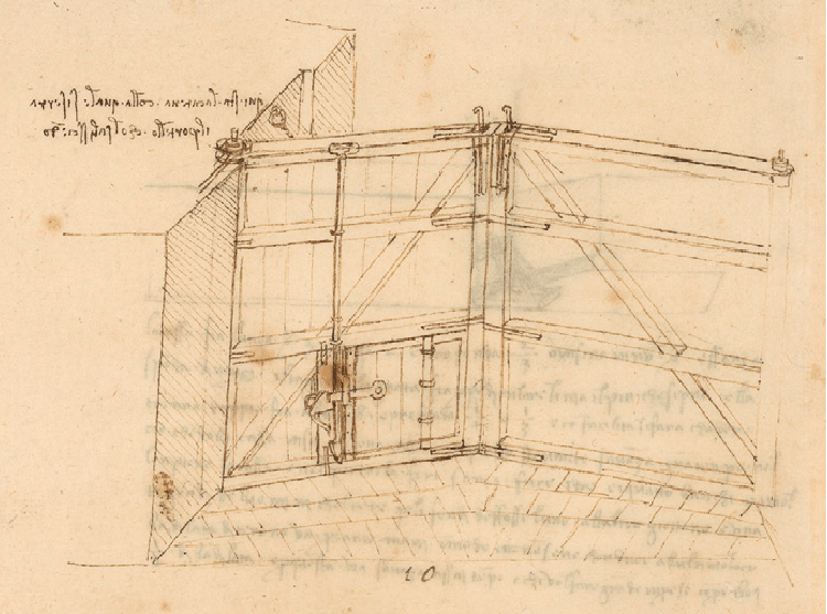 Le chiuse di Leonardo da Vinci