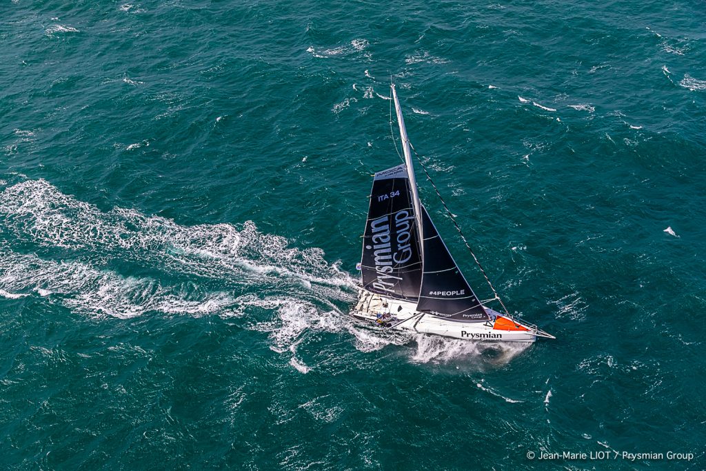 Prysmain Group in navigazione prima della Rolex Fastnet Race