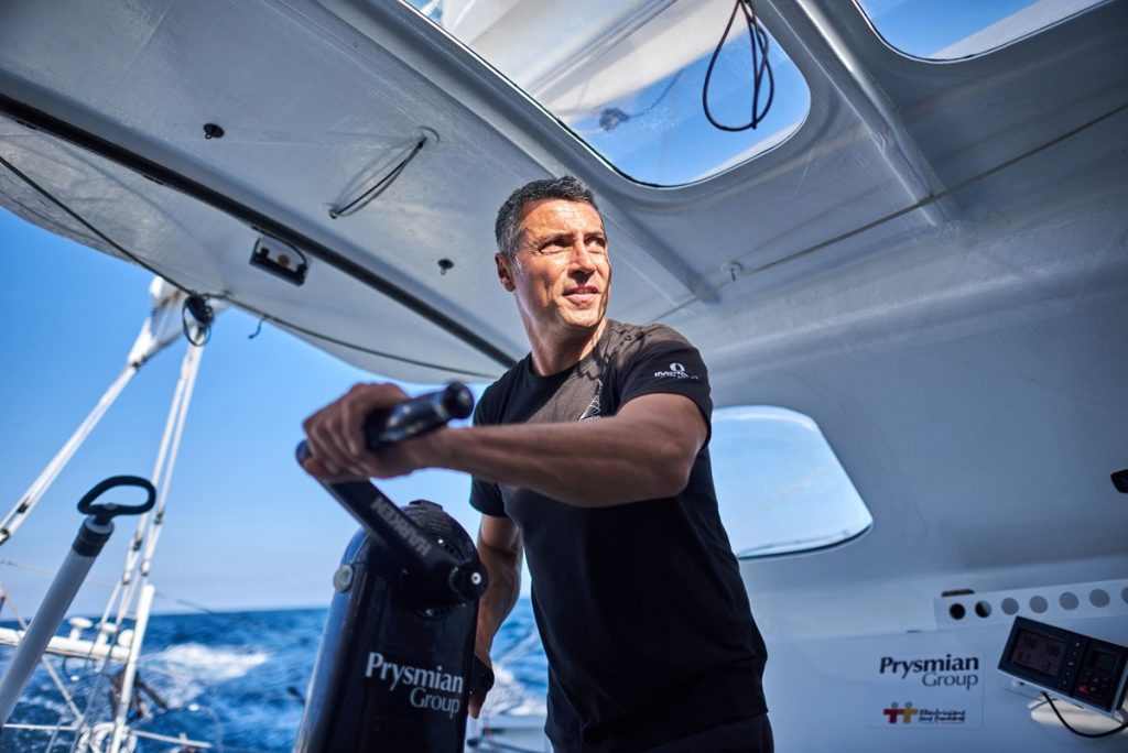 Giancarlo Pedote al Defi azimut 2022 su Prysmian Group 